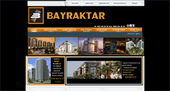 Desktop Screenshot of bayraktargayrimenkul.com